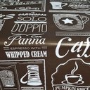 Ver imagem 2 de Toalha Mesa Plástica Térmica Café Mr 4 lugares 1,40