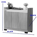 Ver imagem 5 de Buffet Aparador 3 Portas Real