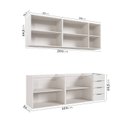 Ver imagem 6 de Cozinha Modulada 4 Peças Sem Tampo 2 Aéreos e 2 Balcões Ipanema CabeCasa MadeiraOriginals