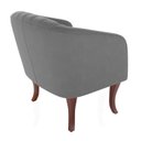 Ver imagem 2 de Poltrona Veludo com Apoio para os Braços Naty