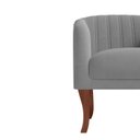 Ver imagem 5 de Poltrona Veludo com Apoio para os Braços Naty