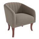 Ver imagem 1 de Poltrona Veludo com Apoio para os Braços Naty