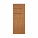 Ver imagem 2 de Folha de Porta de Madeira 210x80cm Espessura 3,5cm Mso Eucaplac Frisada Elegance Eucatex