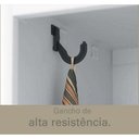 Ver imagem 2 de Roupeiro de Aço com 4 Portas - 1,93x0,35x0,40M - Cinza - Pandin