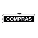 Ver imagem 2 de Combo 10 Placas de Sinalização Compras 30x7 Acesso - A-415 F9e