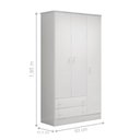 Ver imagem 2 de Guarda Roupa Branco (2617.5)