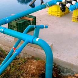 Te 100mm X 50mm Reduzido Azul Soldavel Irrigação Amanco - 3