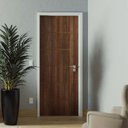 Ver imagem 1 de Folha de Porta de Madeira 210x82cm Espessura 3,5cm Mso Eucaplac Frisada Elegance Eucatex