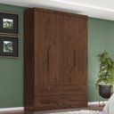Ver imagem 1 de Guarda Roupa 4 Portas 4 Gavetas Maximus Plus