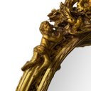 Ver imagem 4 de Espelho Clássico de Chão com Moldura Entalhe Dourado 190X100X45 cm