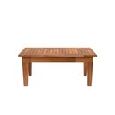 Ver imagem 3 de Mesa Centro 10x50 Ripada Madeira Rustica Castanho