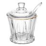 Açucareiro de Cristal Fio de Ouro Tampa e Colher 210ml Lyor - 1