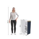 Ver imagem 6 de Nicho Porta Condimentos Celeste Kappesberg 100% Mdf Branco/azul 20cm
