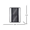 Ver imagem 4 de Porta Balcão Veneziana 3 Folhas Móveis Central Topsul 210x120cm Esquadrisul