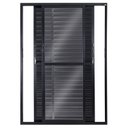 Ver imagem 2 de Porta Balcão Veneziana 3 Folhas Móveis Central Topsul 210x150cm Esquadrisul