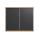 Ver imagem 4 de Guarda Roupa Casal 2 Portas de Correr e 4 Gavetas T583 Canela/grafite - Kappesberg