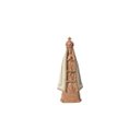 Ver imagem 1 de Nossa Senhora Aparecida Marrom com Pérolas 30 cm Gesso Sala Quarto