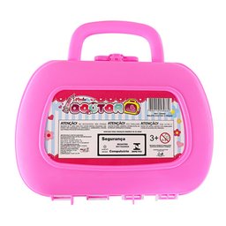 Maleta Rosa de Médico com Acessórios 11 Peças Doutora Menina - 2