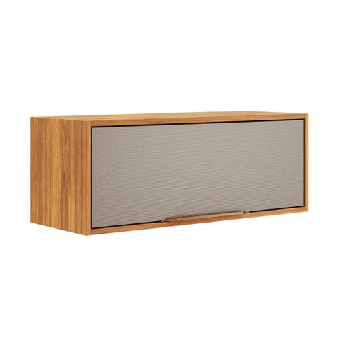 Armário Aéreo Cozinha 80cm Plena 1 Porta Cinamon/nude - Demóbile