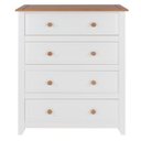 Ver imagem 2 de Cômoda 4 Gavetas Branco