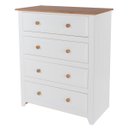 Ver imagem 1 de Cômoda 4 Gavetas Branco