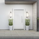 Ver imagem 2 de Porta Lambril Pivotante com Puxador Topsul 220x100cm Esquadrisul Abertura Direita Branco