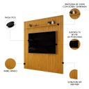Ver imagem 3 de Painel Tv 75 Pol 250cm Suspenso Ripado Noah D04 Cedro - Mpozenato