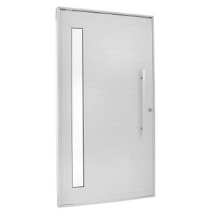 Porta Lambril Pivotante com Puxador e Visor Direita Topsul 220x100cm Esquadrisul