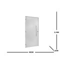 Ver imagem 3 de Porta Lambril de Giro Com Puxador Direita Topsul 210x80cm Esquadrisul