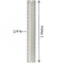 Ver imagem 3 de Barra Roscada Zincada Unc Ciser 1/4 X 1mt