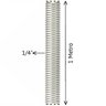 Barra Roscada Zincada Unc Ciser 1/4 X 1mt - 3
