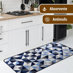 1 Tapete Limpa Fácil Absorvente Antimofo Ca D12 50x100 - 2
