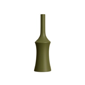 Vaso Cerâmica Verde 33x9,5cm