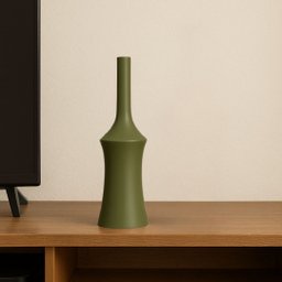 Vaso Cerâmica Verde 33x9,5cm - 2