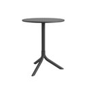 Ver imagem 2 de Mesa Redonda Livy Aurah 60x74,5cm Preto em Polipropileno Plaxmetal