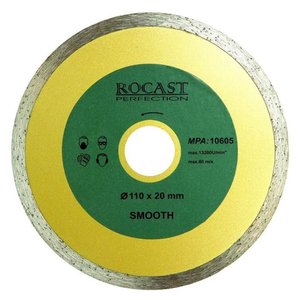 Disco Diamantado - Liso - Med. 110 X 20 - Ref. 34,0003 - Rocast
