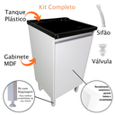 Ver imagem 7 de Tanque 26 Litros Plástico com Gabinete Mdf para Torneira de Bancada