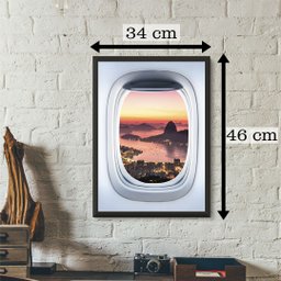 Quadro Grande para Quarto Aconchegante Paisagem Copacabana - 4