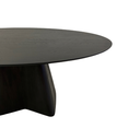 Ver imagem 6 de Mesa de Jantar Cone Lazo Oval 180x100 Cm Tampo Ébano Base Ébano