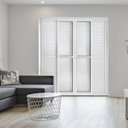 Ver imagem 2 de Porta Balcão Veneziana 6 Folhas Central Topsul 210x150cm Esquadrisul Branco