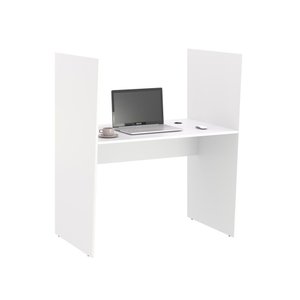 Guichê de Atendimento 1 Lugar Iron Branco