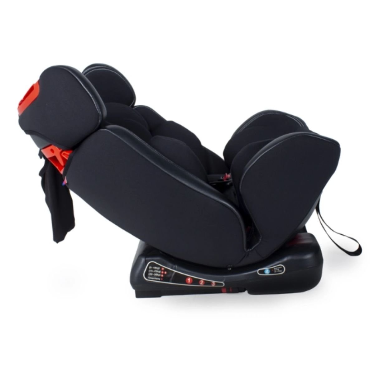 Cadeirinha para Carro Prati Isofix Preto 0 a 36 Kg - Galzerano - 7