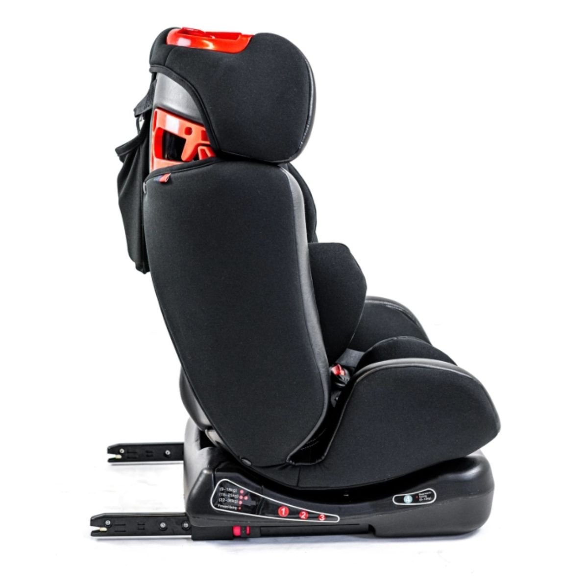 Cadeirinha para Carro Prati Isofix Preto 0 a 36 Kg - Galzerano - 13