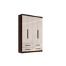 Guarda Roupa 4 Portas 4 Gavetas Maximus Plus - 3