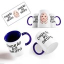 Ver imagem 2 de Caneca Azul Engraçada Chorão Do Grupo Zueira Amigo
