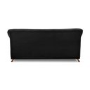 Ver imagem 2 de Sofá 2 Lugares Pé de Madeira Julieta 180 Cm Suede S04 - D'Rossi Cor Preto