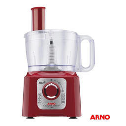 Processador de Alimentos Arno Multichef 7 em 1 Vermelho 220v - 2