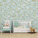 Ver imagem 3 de Papel de parede safári bebê infantil para quarto infantil M² PP95