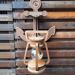 Arandela Luminária Lustre Lampião Âncora 110/220 V Kit 2 PÇ - 8