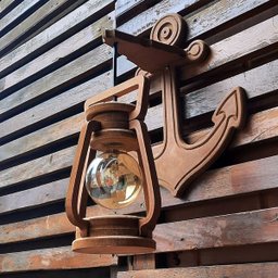 Arandela Luminária Lustre Lampião Âncora 110/220 V Kit 2 PÇ - 3